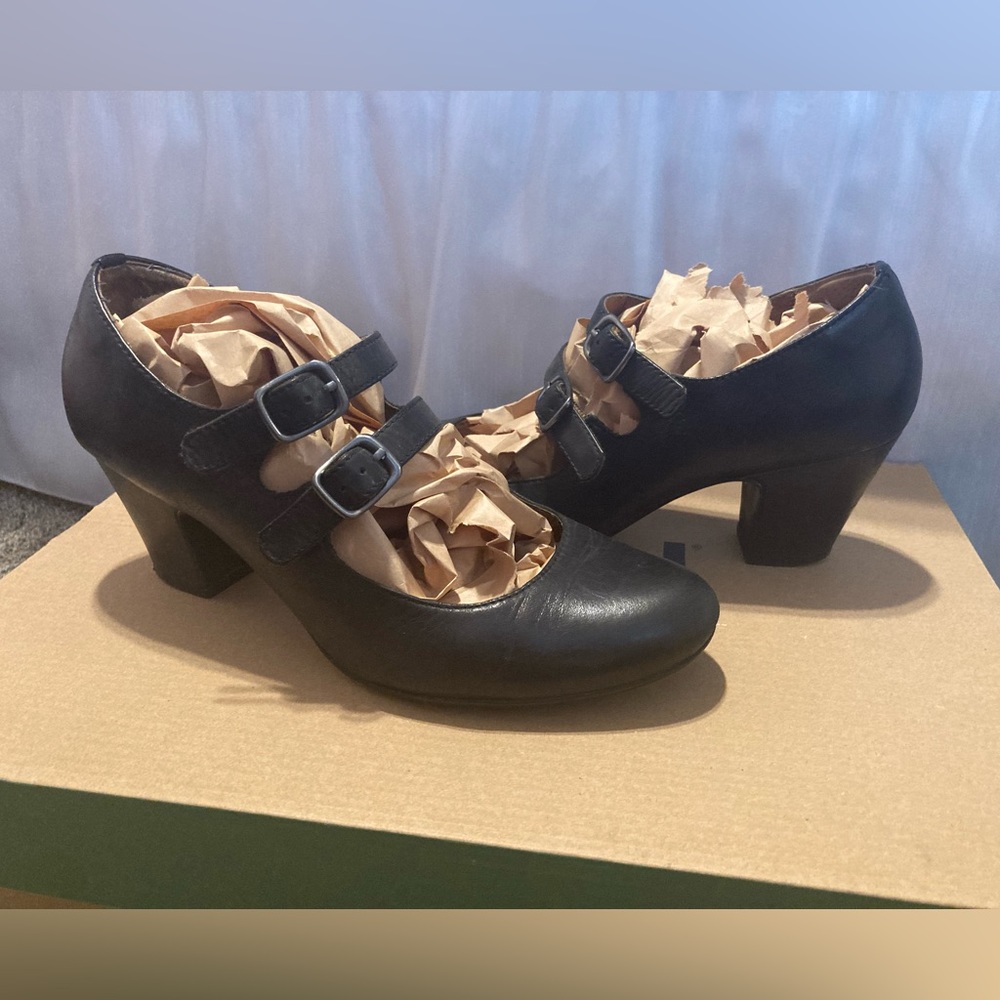 Sofft Double Strap Mary Jane Heel/Pumps 8.5